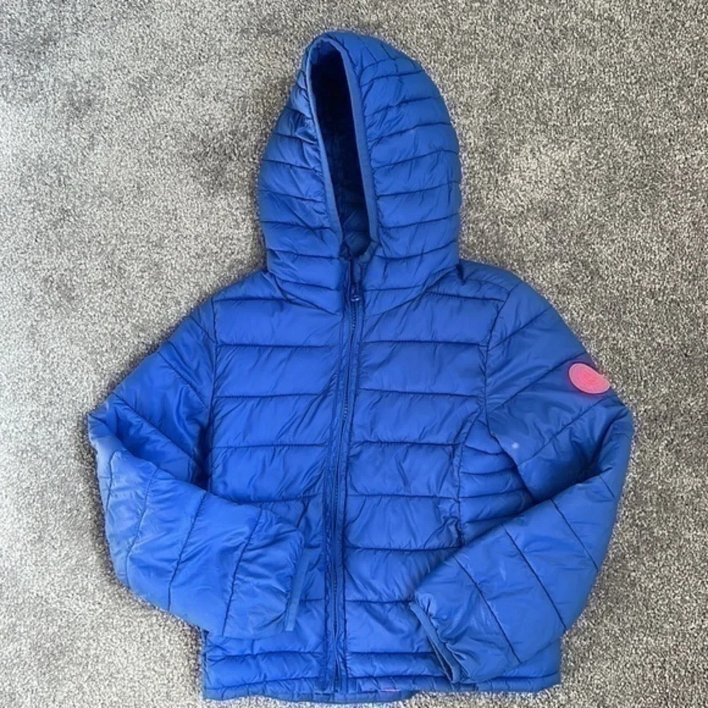 Gap Puffer Jacket Blue & Pink Size S (6/7)